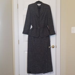 Travis Ayers skirt suit